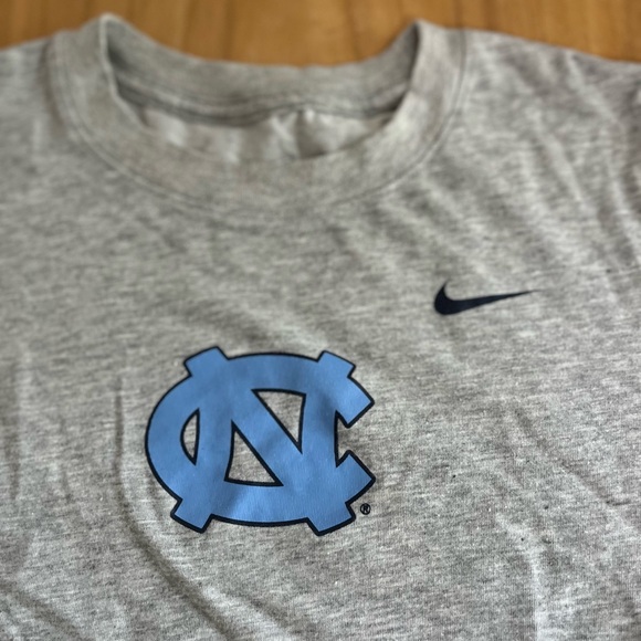 Women’s UNC Chapel Hill Nike Heather Gray Long Sleeve - Picture 2 of 6